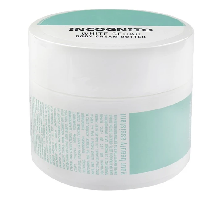 Крем-баттер Incognito для тела с нотами белого кедра 200 мл