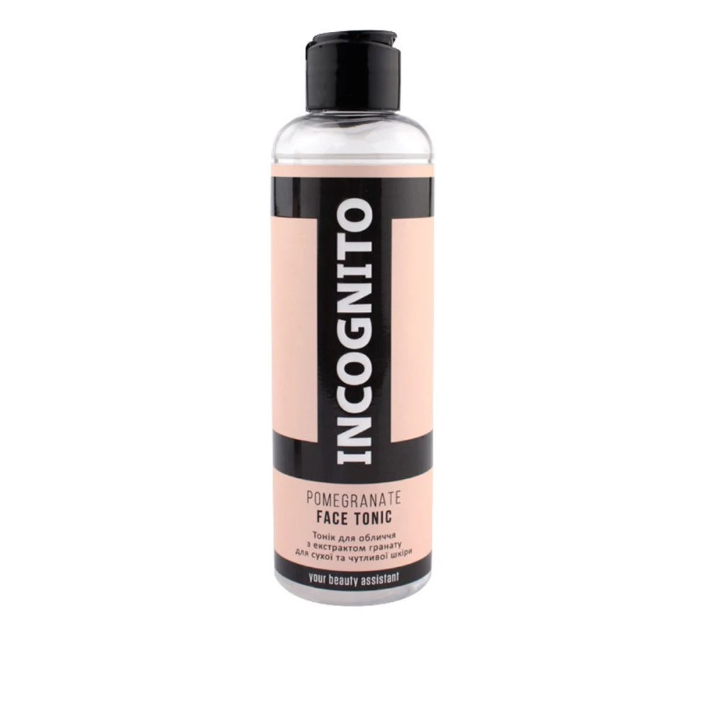 Тоник для лица Incognito для сухой и чувствительной кожи 200 мл
