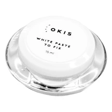 Паста для фиксации эскиза бровей OKIS белая 15 мл