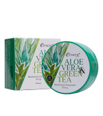 Патчі гідрогелеві Esthetic House ALOE VERA@GREEN TEA Hydrogel 60 шт