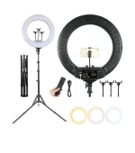 Лампа кольцевая с штативом RL-14  диаметр 36 см 36 вт