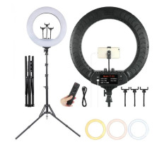 Лампа кільцева зі штативом RL-14 діаметр 36 см 36 вт