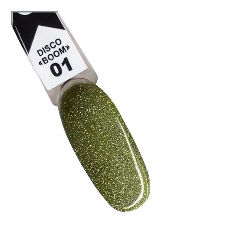 Гель лак светоотражающий OXXI Disco BOOM 10 мл (001)