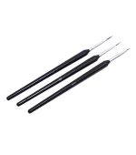 Набір пензлів 0/00/000 чорний