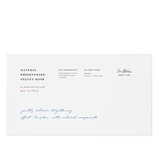 Тканинна маска для обличчя комплекс екстрактів DR. ALTHEA Natural Brightening Velvet 1 шт