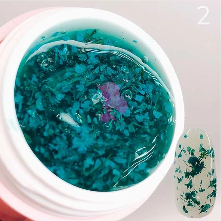 Гель Saga Flower Fairy с сухоцветами 5 мл (02)