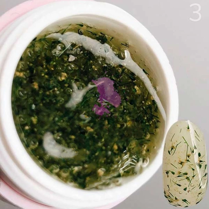 Гель Saga Flower Fairy із сухоцвітами 5 мл (03)