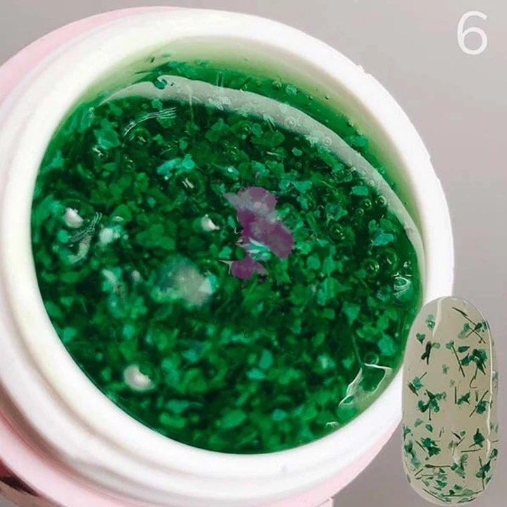 Гель Saga Flower Fairy с сухоцветами 5 мл (06)