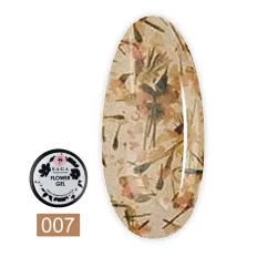 Гель Saga Flower Fairy із сухоцвітами 5 мл (07)