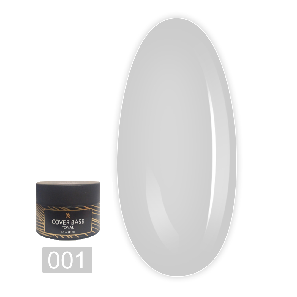 База для гель лака FOX Tonal Cover Base (банка) 30 мл (001)
