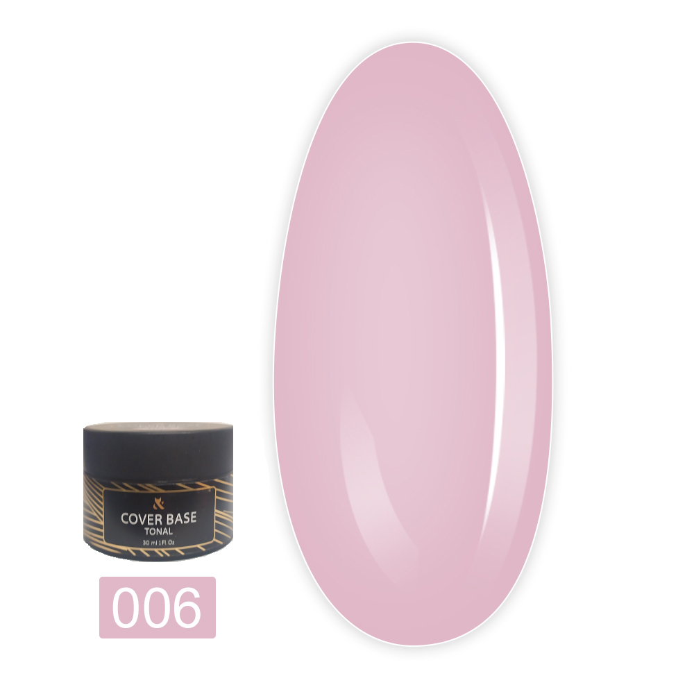 База для гель лака FOX Tonal Cover Base (банка) 30 мл (006)