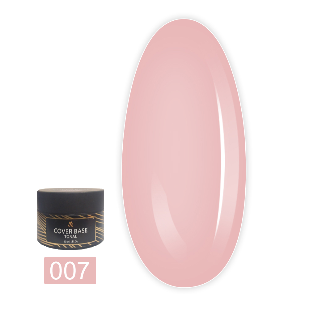База для гель лака FOX Tonal Cover Base (банка) 30 мл (007)