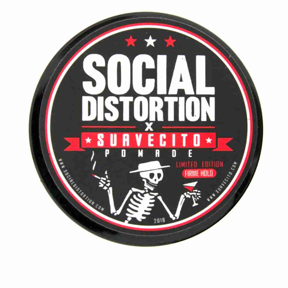 Бріолін SuaVecito Social Distortion на водній основі середньої фіксації 113 г