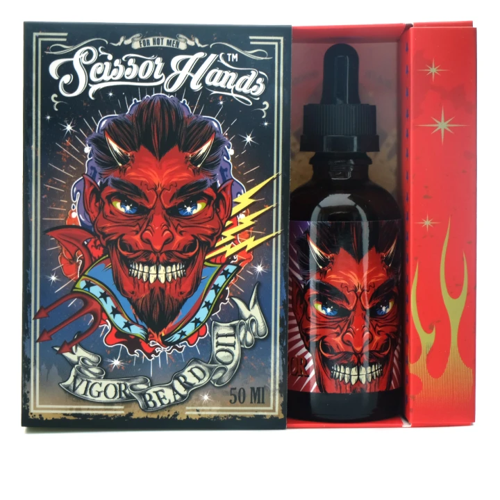 Масло Scissor Hands Vigor для бороды Beard Oil с ароматом бергамода 50 мл
