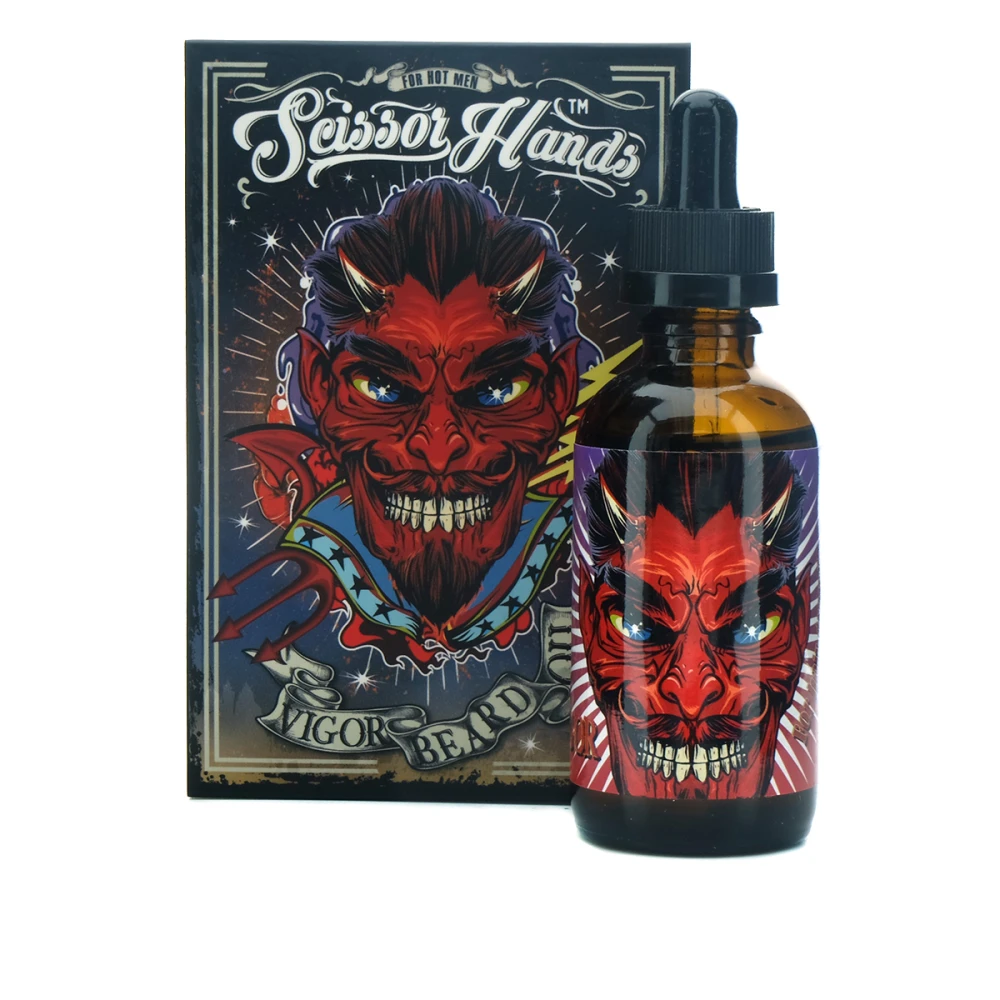 Масло Scissor Hands Vigor для бороды Beard Oil с ароматом бергамода 50 мл