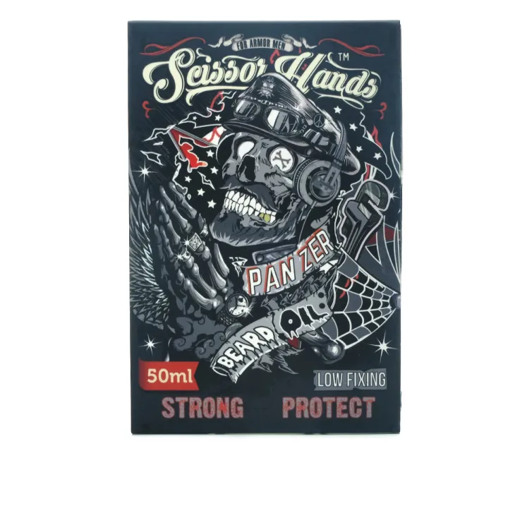 Масло Scissor Hands Panzer для бороды Beard Oil с фруктовым ароматом 50 мл