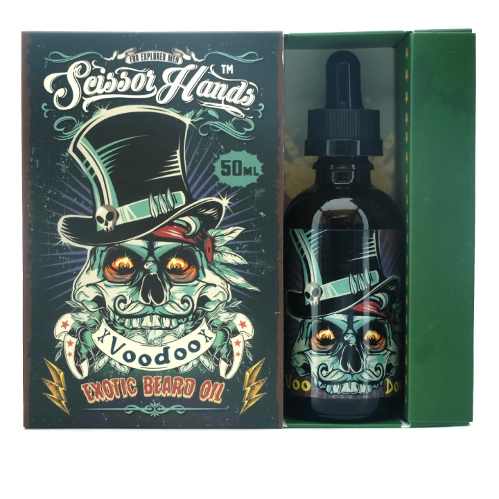 Масло Scissor Hands Voodoo для бороды Beard Oil с древесным ароматом 50 мл