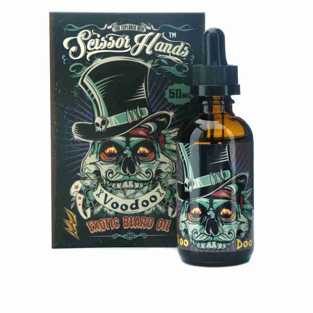 Масло Scissor Hands Voodoo для бороды Beard Oil с древесным ароматом 50 мл