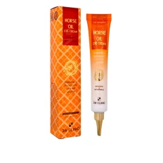 Крем для очей з кінський маслом 3W CLINIC Horse Oil Eye Cream Whitening&Anti-Wrinkle 40 мл