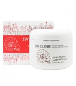 Маска ночная для лица с муцином улитки 3W CLINIC Snail Mucus Sleeping Pack 100 мл