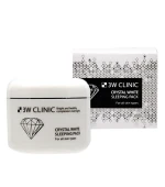 Маска-гель нічна для освітлення тону обличчя 3W CLINIC Crystal White Sleeping Pack 100 мл