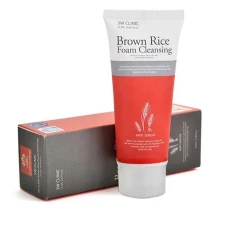 Пінка для вмивання коричневий рис 3W CLINIC Brown Rice Foam Cleansing 100 мл