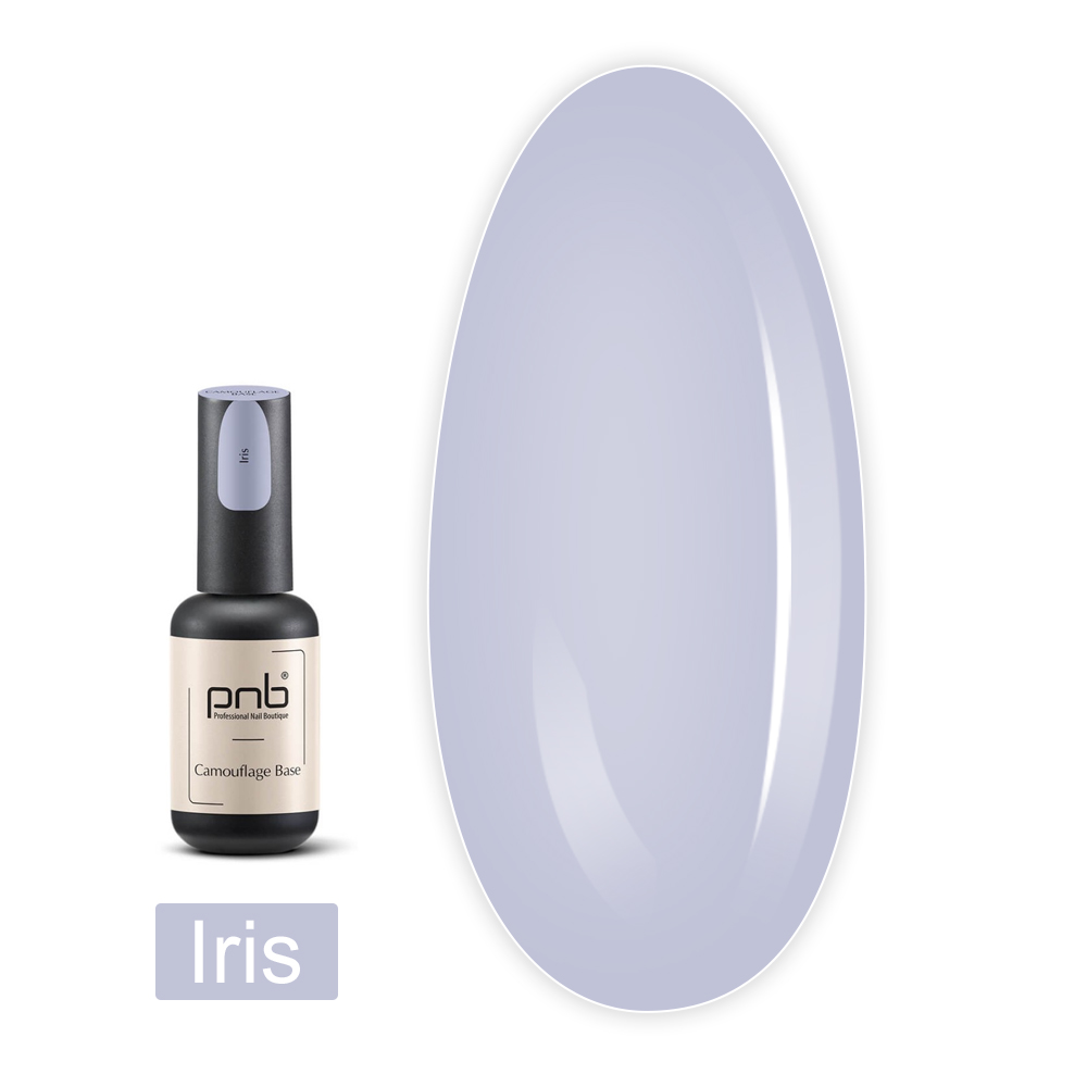 База для гель-лаку PNB UV/LED Camouflage Base 8 мл (Iris blue)
