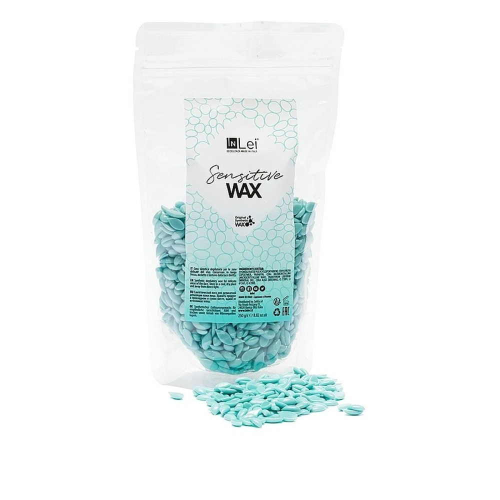 Воск для чувствительной кожи лица в гранулах INLEI Sensitive Wax 250 г