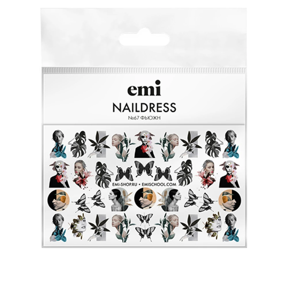 Слайдер-дизайн E.MI NailDress (67 Фьюжн)