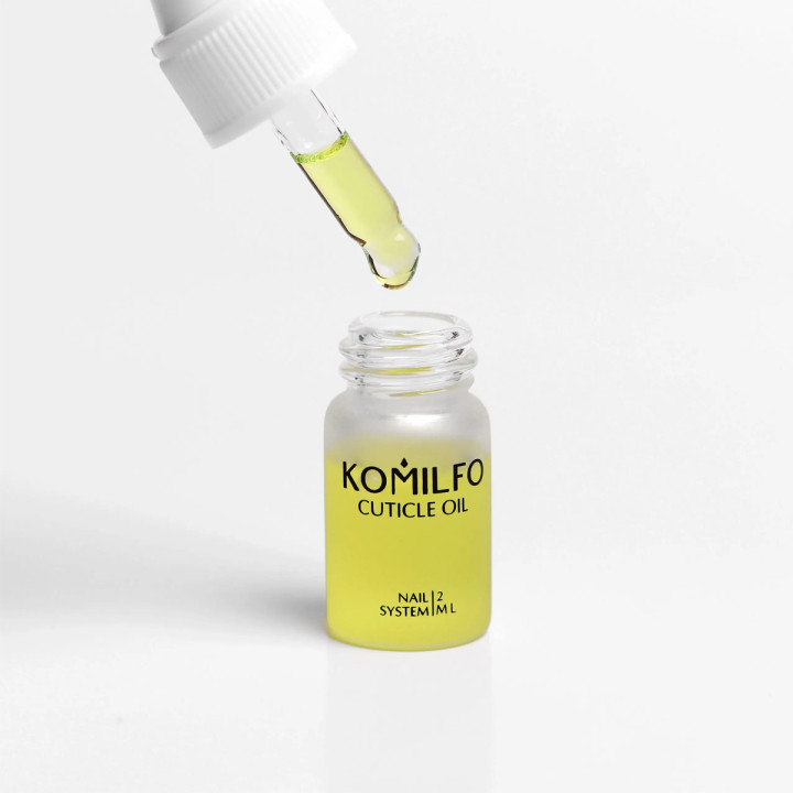 Масло для кутикулы KOMILFO Цитрус с пипеткой 2 мл