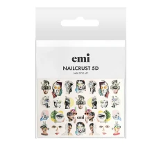 Трафарет-слайдер E.MI 5D NailCrust (№30 Поп-арт)