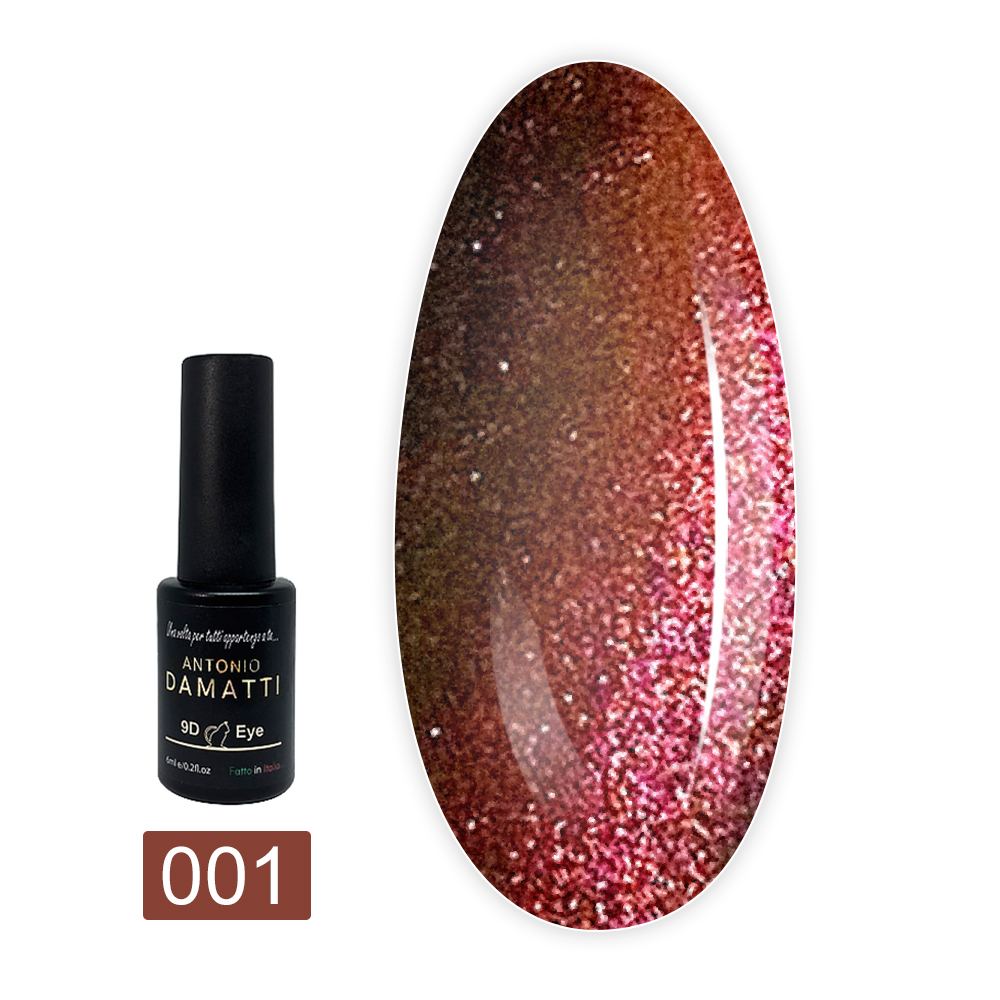 Гель лак ANTONIO DAMATTI Galaxyb Cat 9D 6 мл (01)
