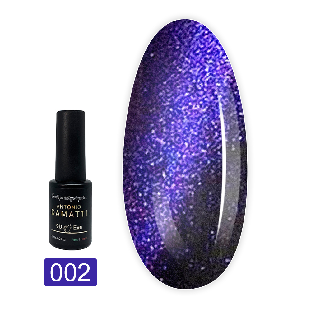 Гель лак ANTONIO DAMATTI Galaxyb Cat 9D 6 мл (02)