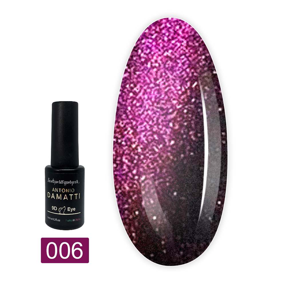 Гель лак ANTONIO DAMATTI Galaxyb Cat 9D 6 мл (06)