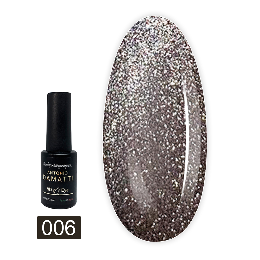 Гель лак ANTONIO DAMATTI Silver Pearl 6 мл (06)