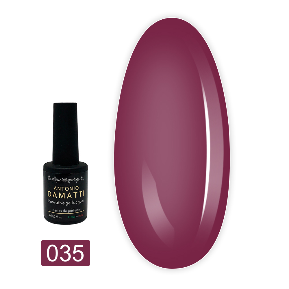 Гель лак ANTONIO DAMATTI 9 мл (035)