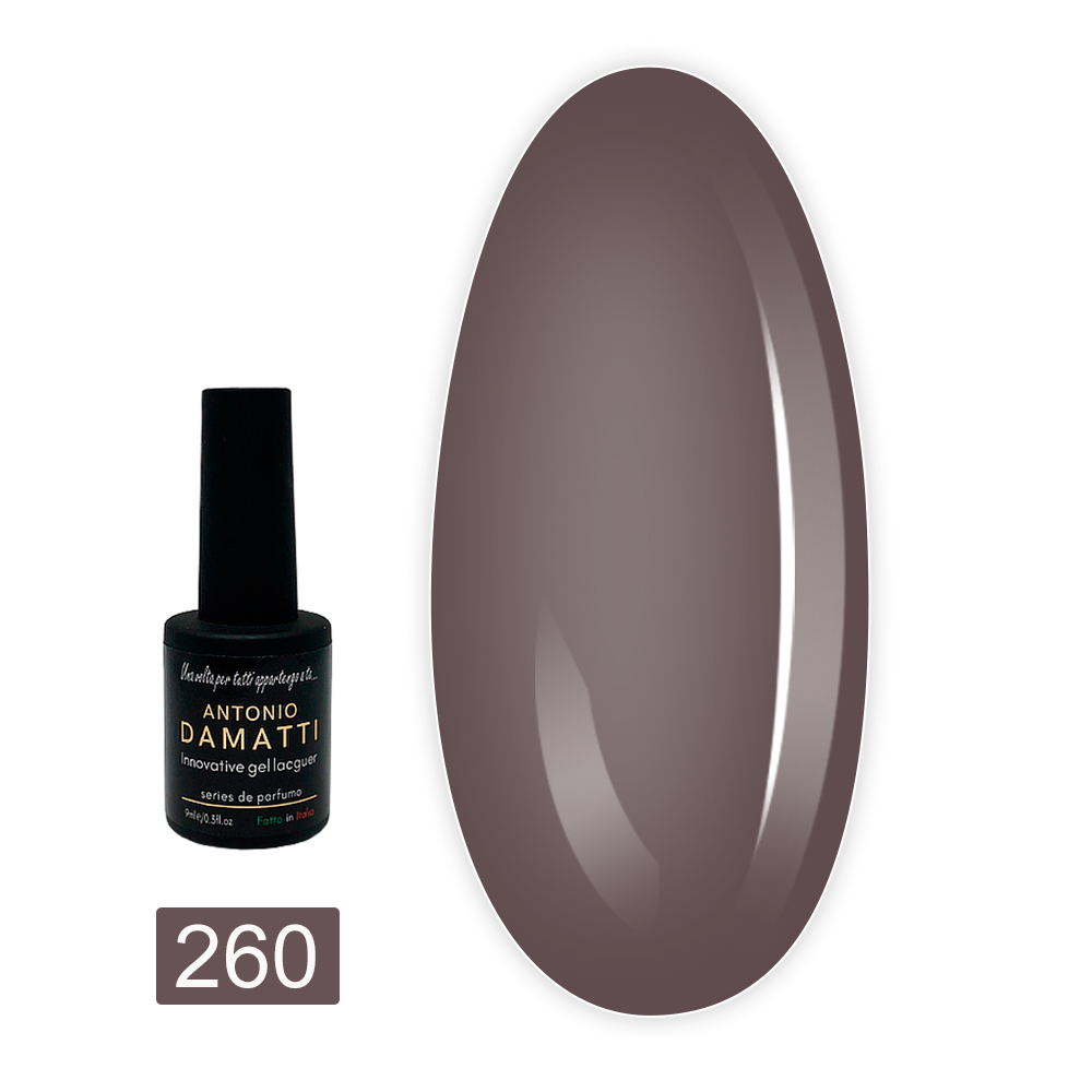 Гель лак ANTONIO DAMATTI 9 мл (260)