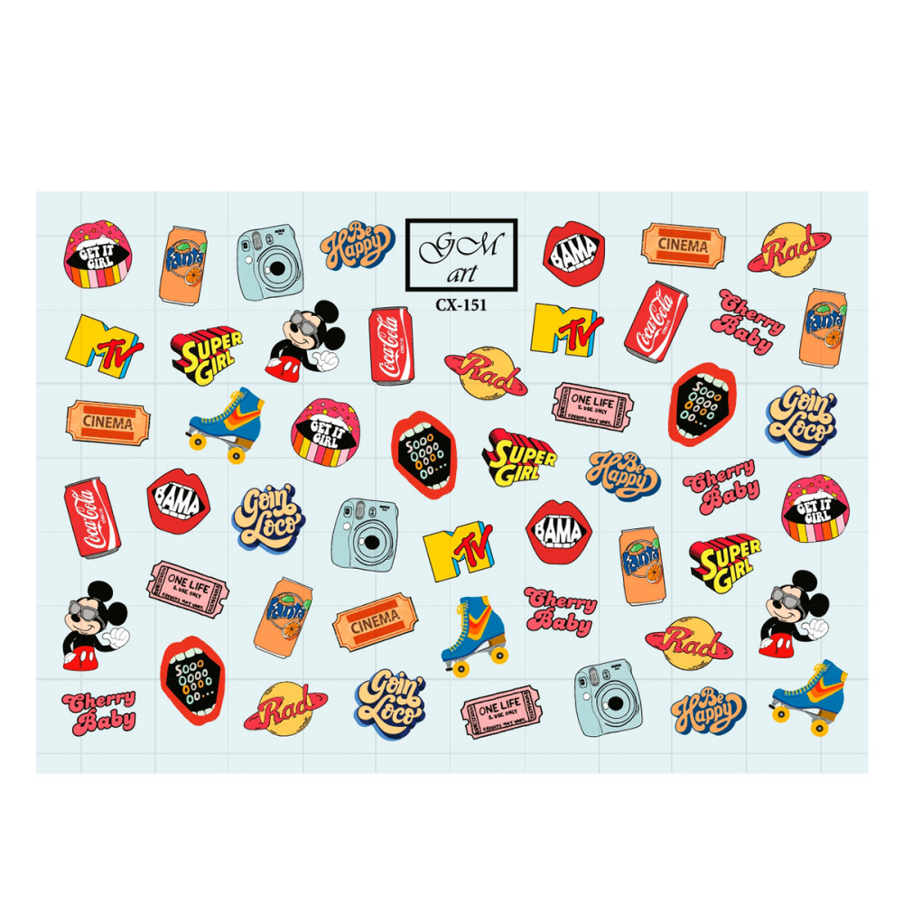 Слайдери GM Art (151-CX)