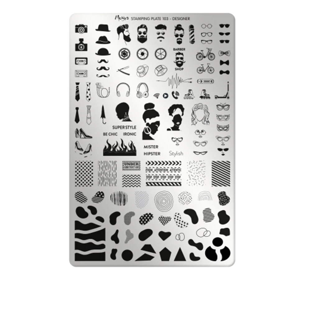 Пластина для стемпинга Moyra (103)