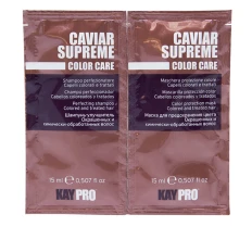 Набір KayPro Caviar для фарбованого та хімічно обробленого волосся з ікрою (шампунь 15 мл + маска 15 мл)