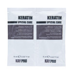Набор KayPro Keratin с кератином для поврежденных волос (шампунь 15 мл + маска 15 мл)