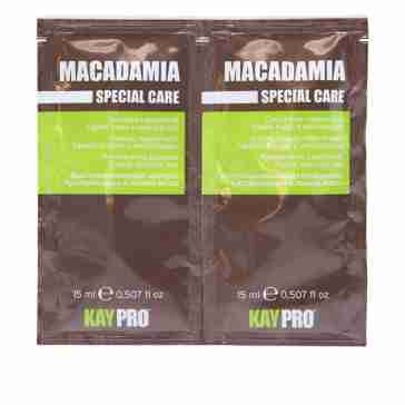 Набір KayPro Macadamia, що відновлює з олією макадамії (шампунь 15 мл + маска 15 мл) 
