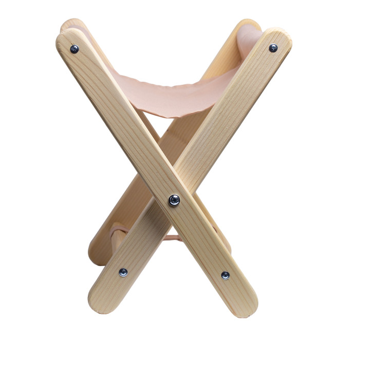 Підставка під сумку FRC Beauty (Дерево-бежева тканина)