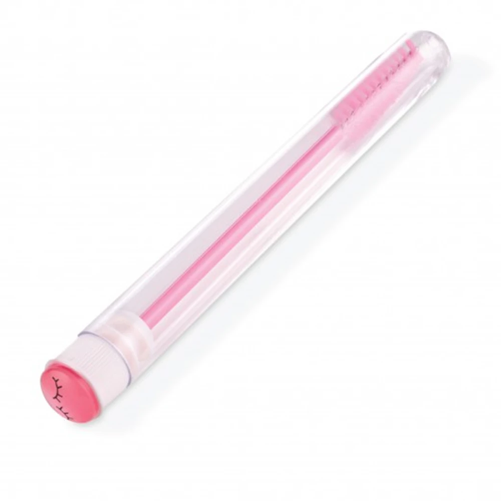 Щіточка для вій Vivienne в індивідуальній упаковці 20 шт (Рожева)