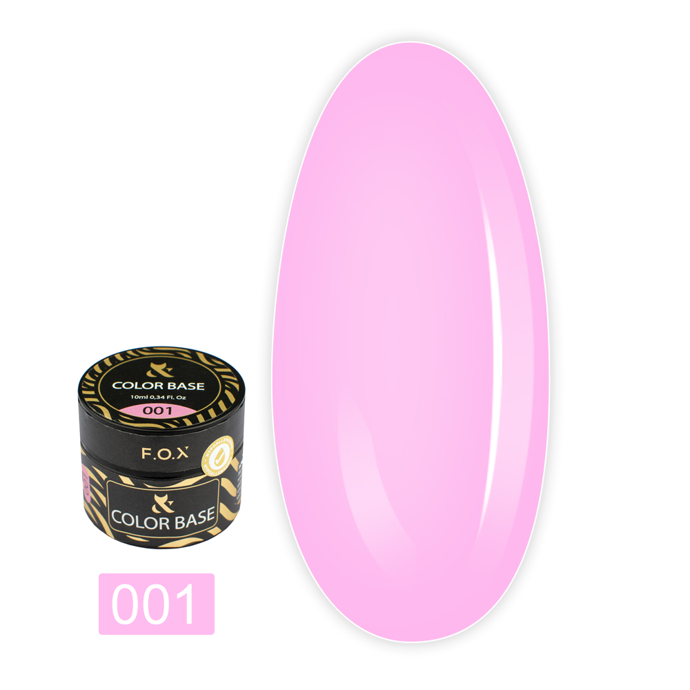База для гель лака FOX Color Base 10  мл (001)