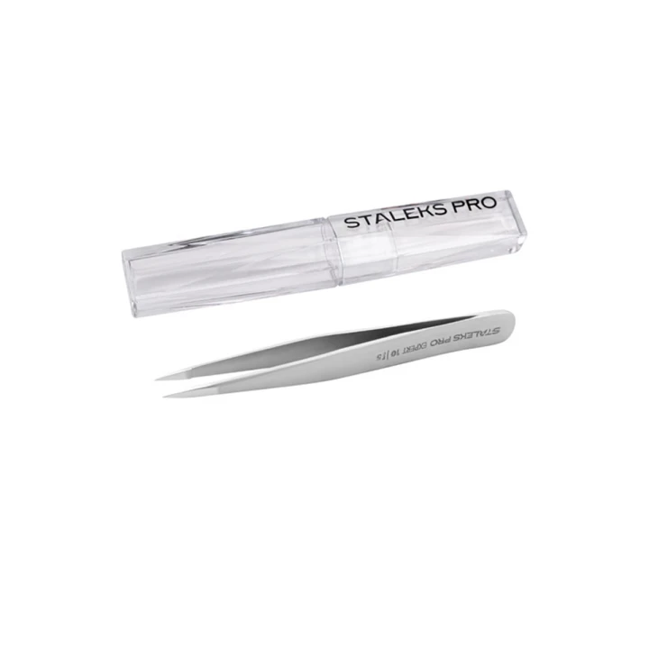 Пінцет для брів EXPERT TE-10/5 точковий