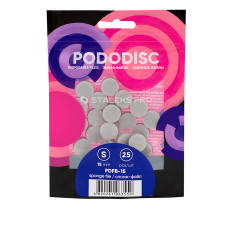Файл - спонж сменный для педикюрного диска Сталекс PODODISK PRO S 25 шт