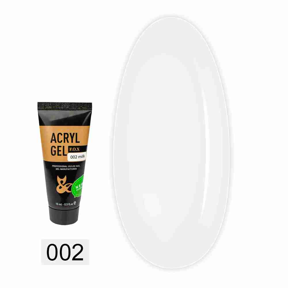 Гель Acryl gel FOX New Formula 15 мл (002)