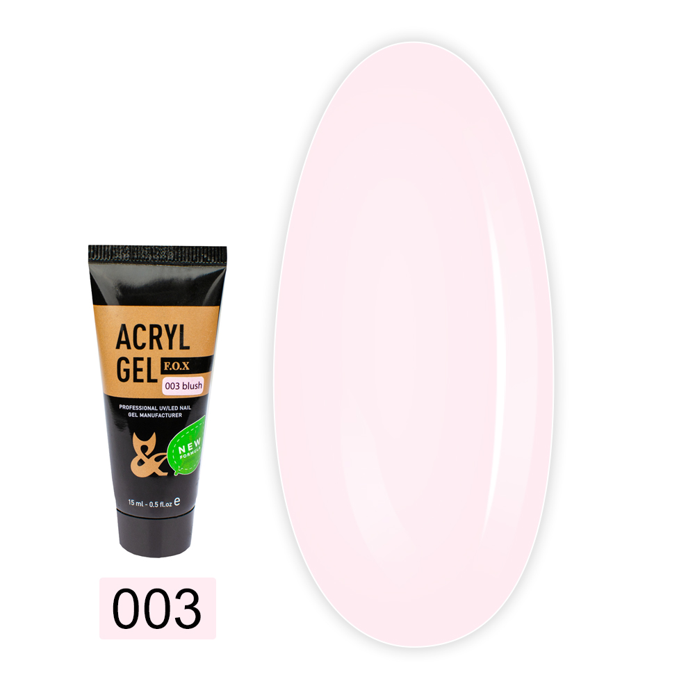 Гель Acryl gel FOX New Formula 15 мл (003)