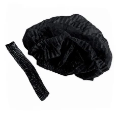 Doily Шапочка ПМ на подвійній резинці 100 од. (Чорний)